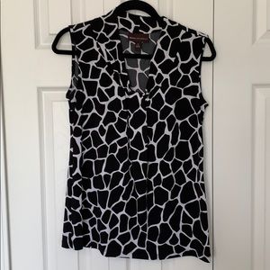 Women’s Sleeveless Dana Buchman Blouse Size:S